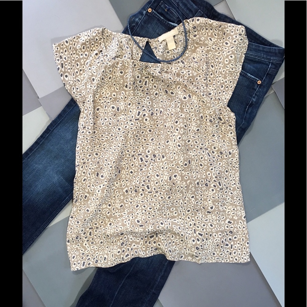 Chic Banana Republic Silk Blouse, Size 12