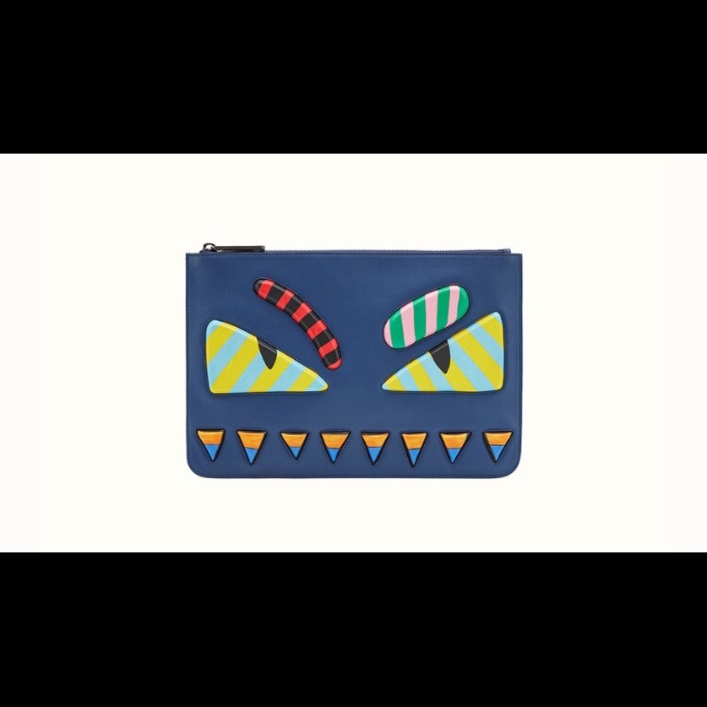 Fendi monster pouch