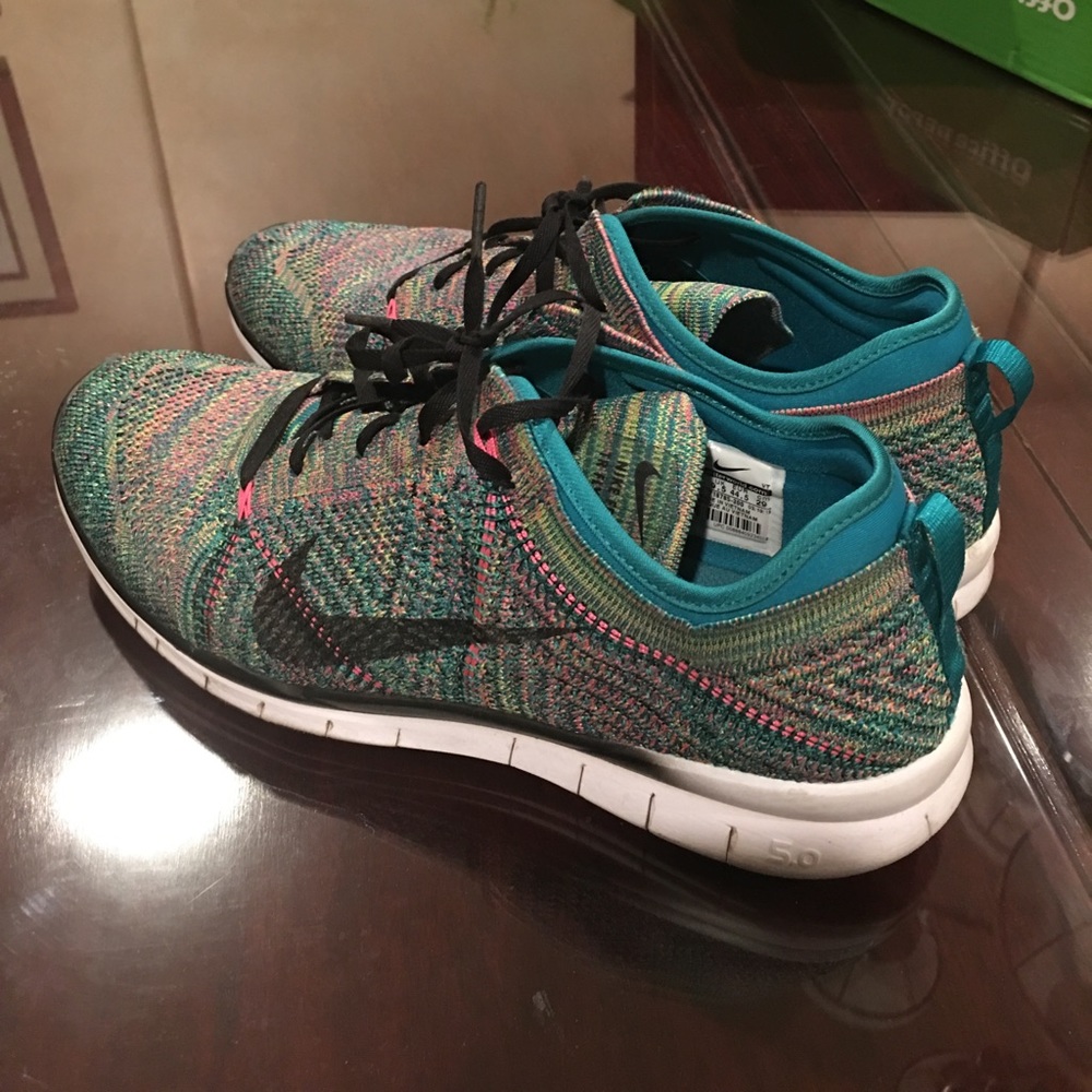 Nike Free 5.0 TR Flyknit Multicolor Size 10.5 (12)