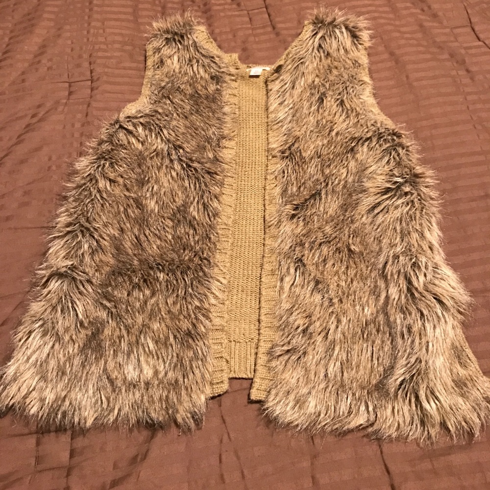 Tan vest