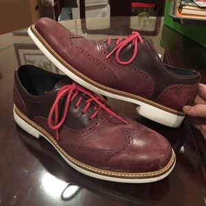 Cole Haan Oxford Wingtip Dress Shoes Size 10