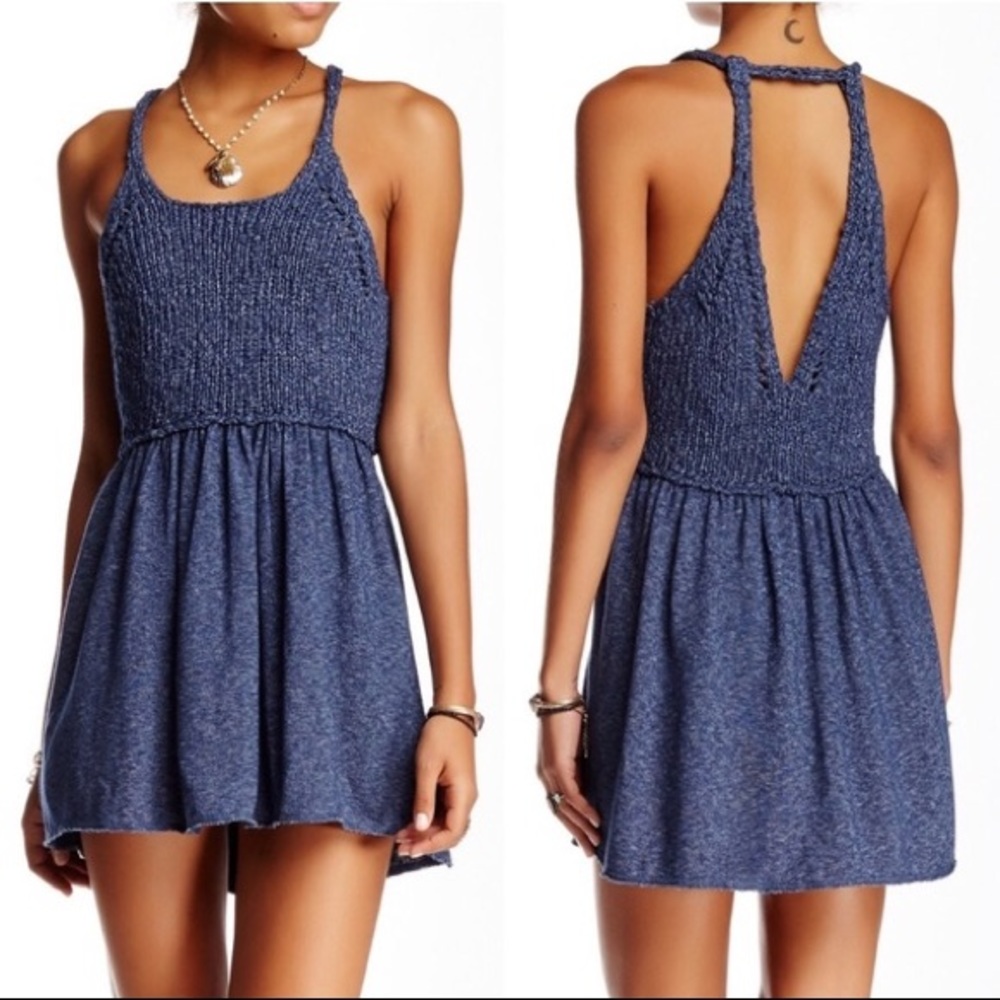 NWT Free People Navy Tunic