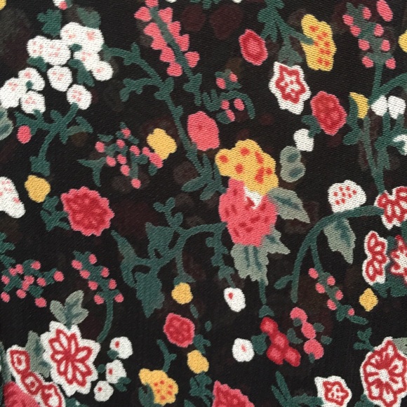 90's Vintage Italian Sisley Floral Dress - Picture 8 of 8
