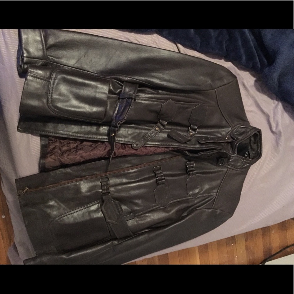Leather jacket
