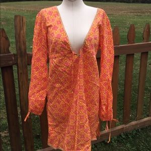 Victoria’s Secret Floral Tunic Shirt Size XS Victoria’s Secret Floral Tunic Shirt Size XS