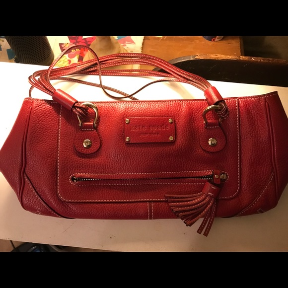 Red authentic Kate spade - Picture 2 of 3