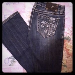 Miss Me Jeans Fleur-De-Lis