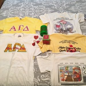 Lot of Alpha Gamma Stuff