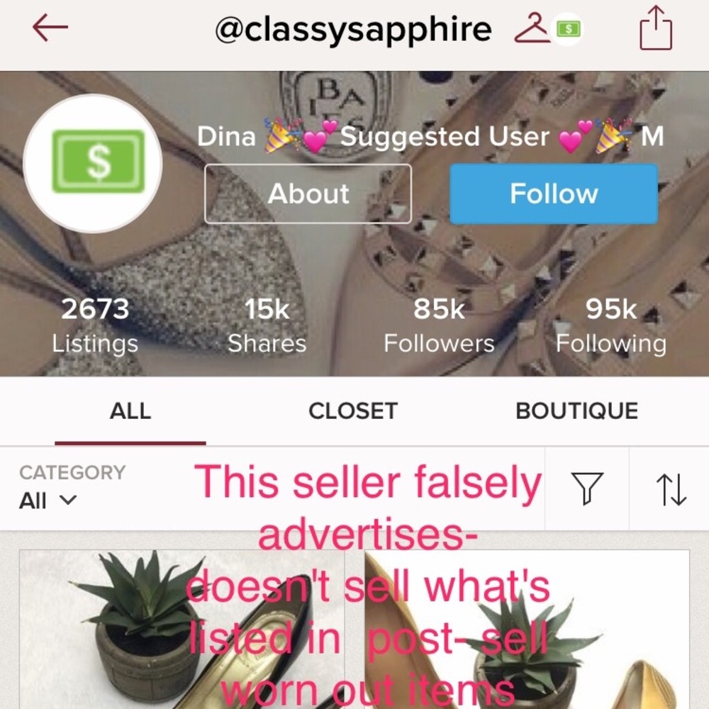 This seller falsely advertises