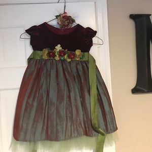 HOLIDAY PHOTO OPP - Little Girls COUTURE Dress