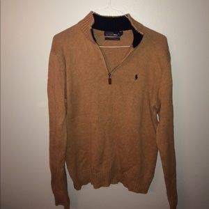 Polo 1/4 zip sweater