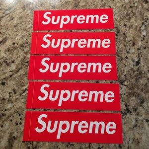 Supreme Stickers