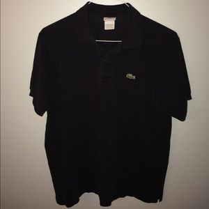 Lacoste Black polo