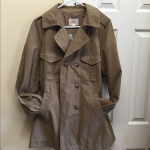 Ann Taylor Loft Trench Jacket, Coat Sz Medium