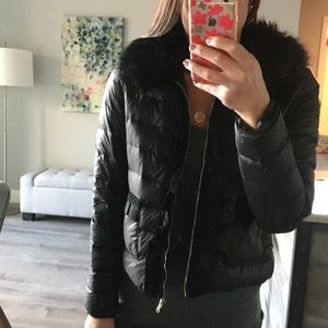 Zara Black down jacket