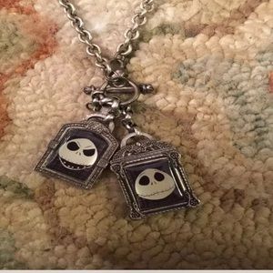 Classic hardware Disney jack skeleton necklace