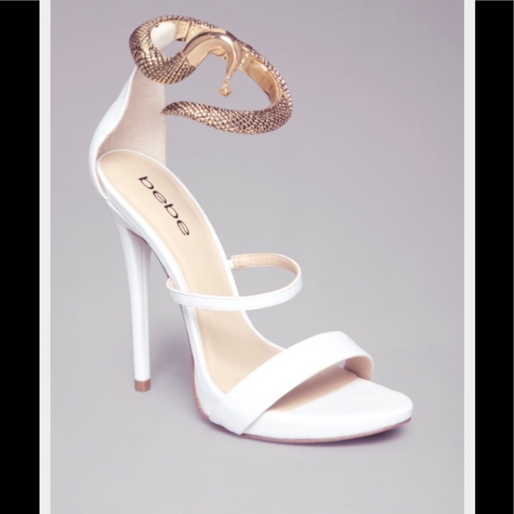 BeBe Sameena White Shoe