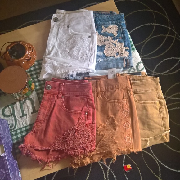 Hollister Pants - NWOT 3 Pairs Amazing Shorts!!!