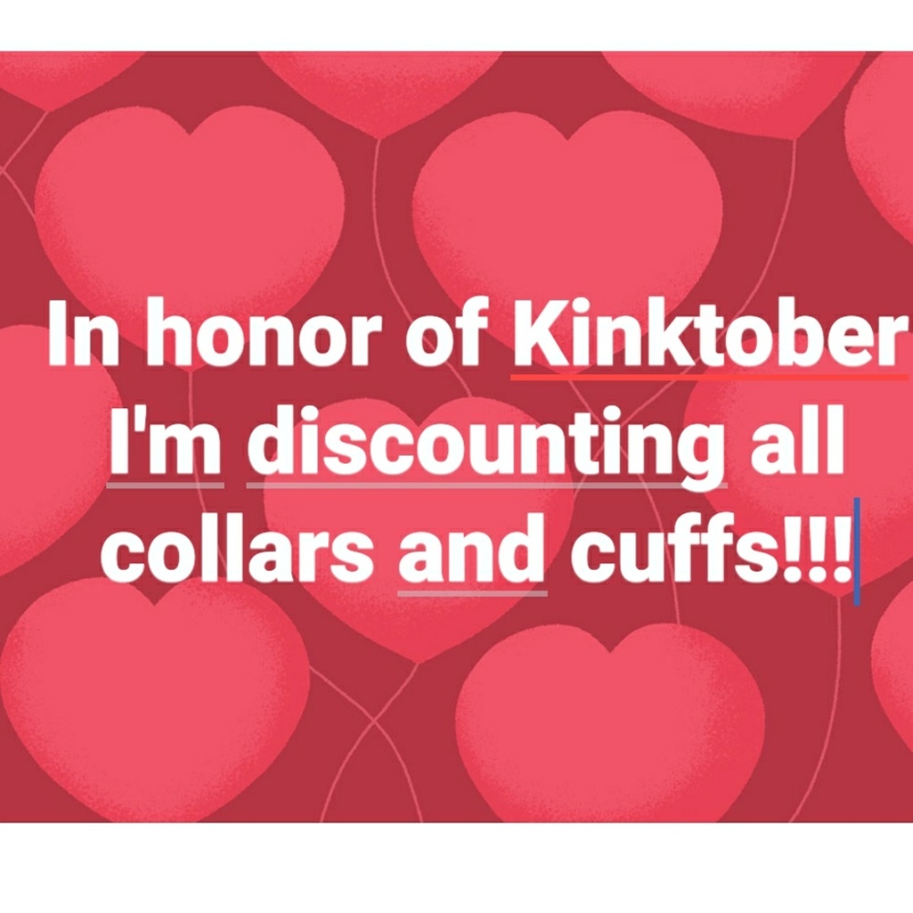 Kinktober discount!!!