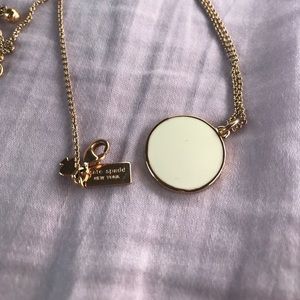 Crème de la crème Kate spade gold necklace