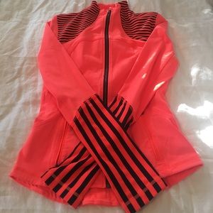 Orange Lululemon Define Jacket