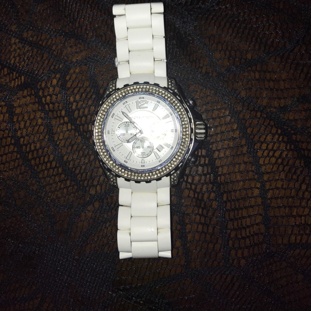 Michael kors women's white watch