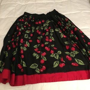 Pinup Girl Clothing Jenny Skirt Medium