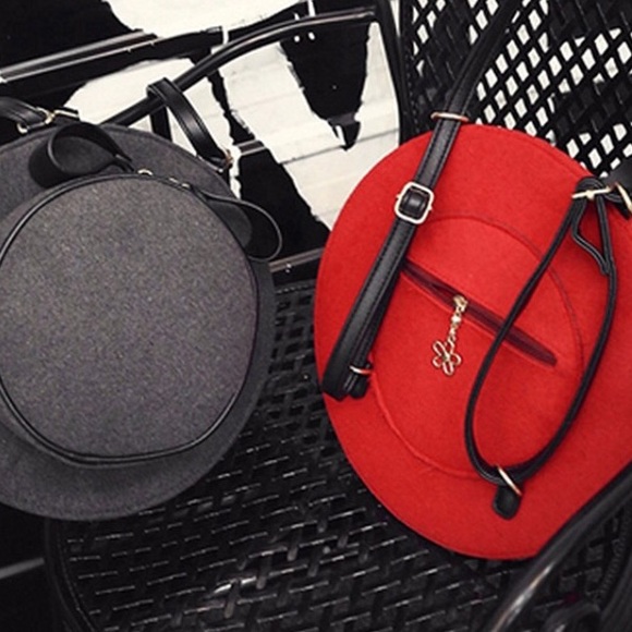 π Flannel hat handbag. RED ONLY! - Picture 6 of 8