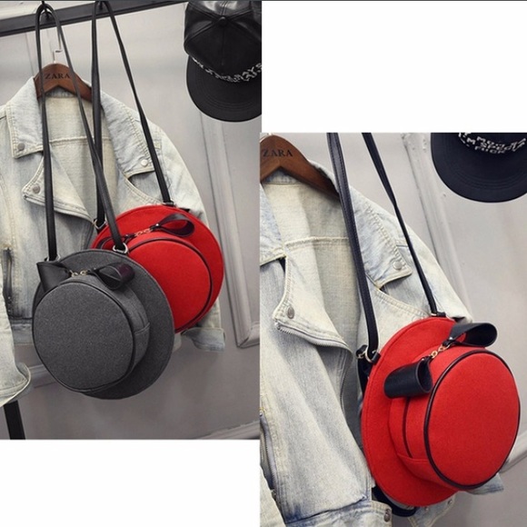 π Flannel hat handbag. RED ONLY! - Picture 8 of 8