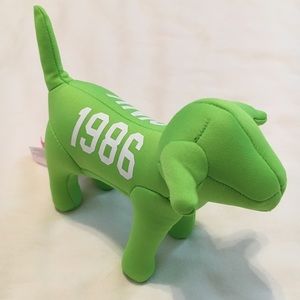 Victoria's Secret PINK Green Collectable Mini Dog
