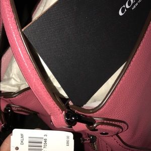 Brand new pink coach purse