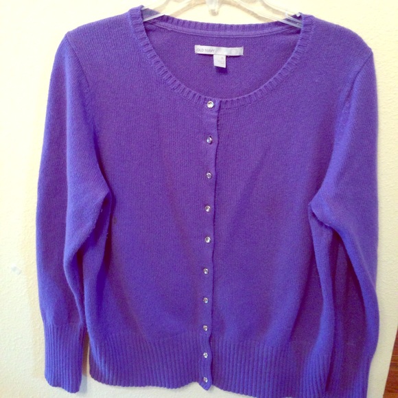 old navy button cardigan