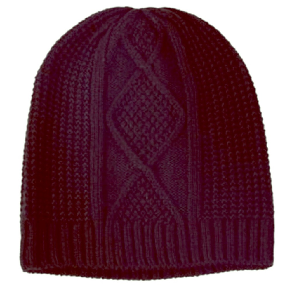 Black slouch hat.  Slouchy beanie style.