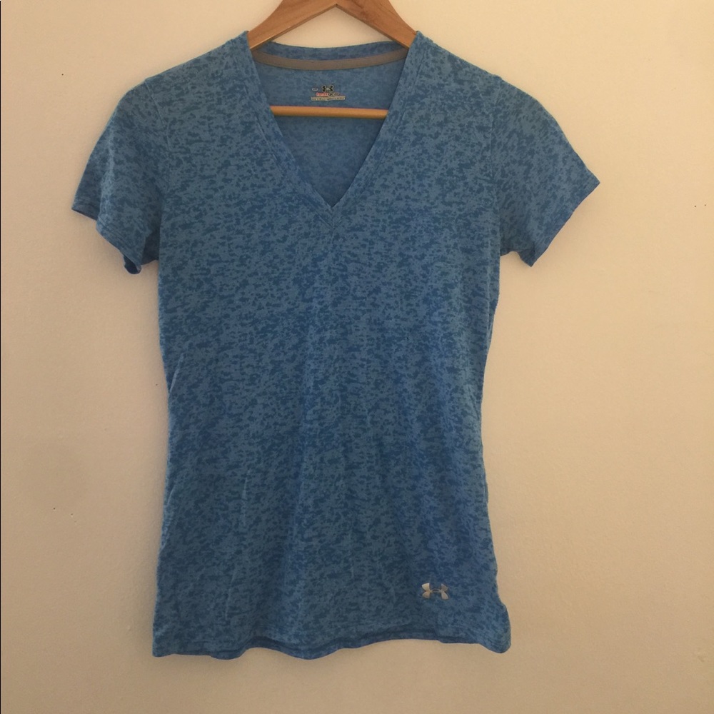 Blue Under Armous Fitness t-shirt