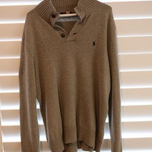 Ralph Lauren 3 button sweater
