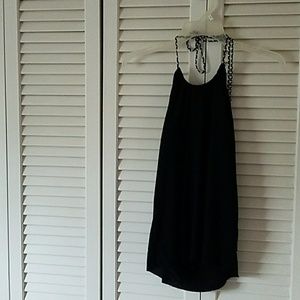 Cute and sexy black top.