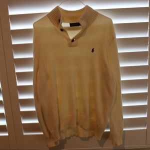 Ralph Lauren 3 button pullover sweater