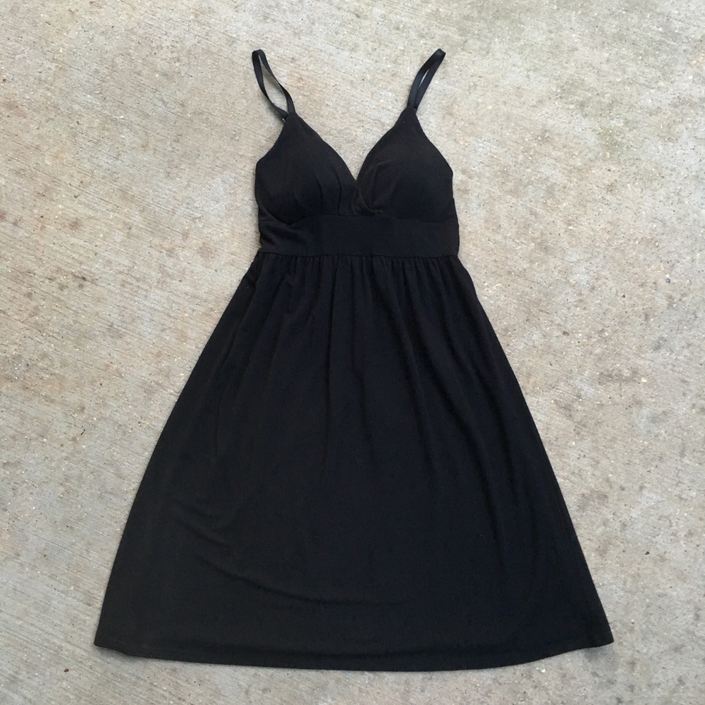 'Rue 21' Black Spaghetti Strap Dress (M)