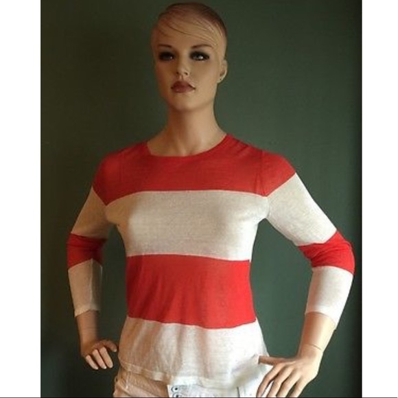Tyler Boe Tops - NEW Tyler Boe Coral & Ivory Top