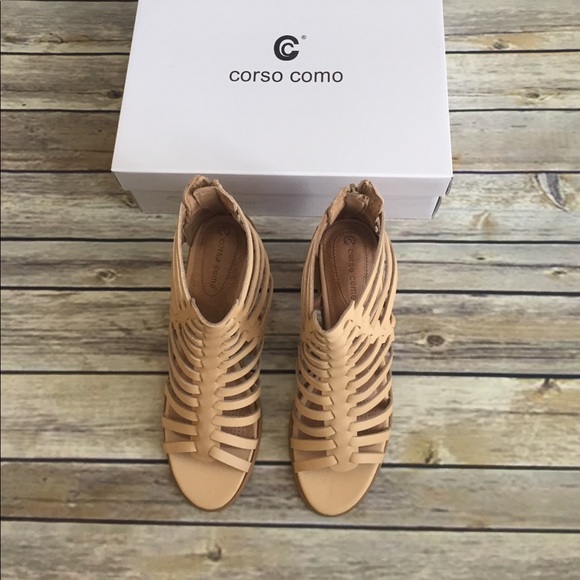 NIB Corso Como strappy leather sandals - Picture 4 of 6