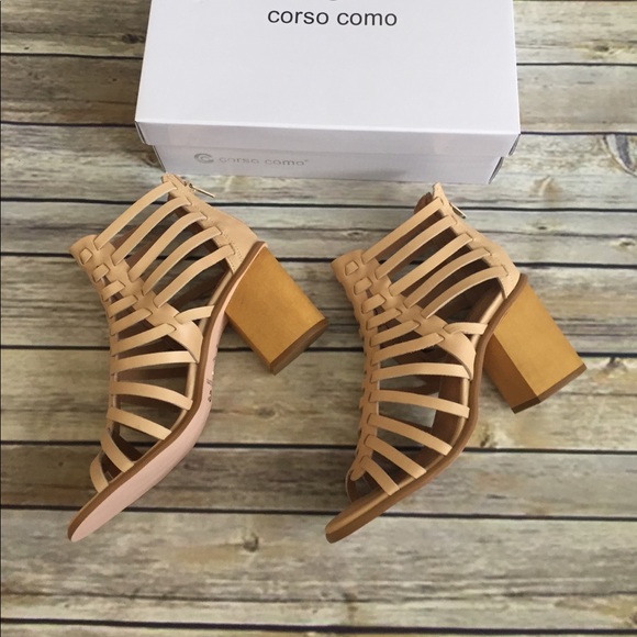 NIB Corso Como strappy leather sandals - Picture 5 of 6