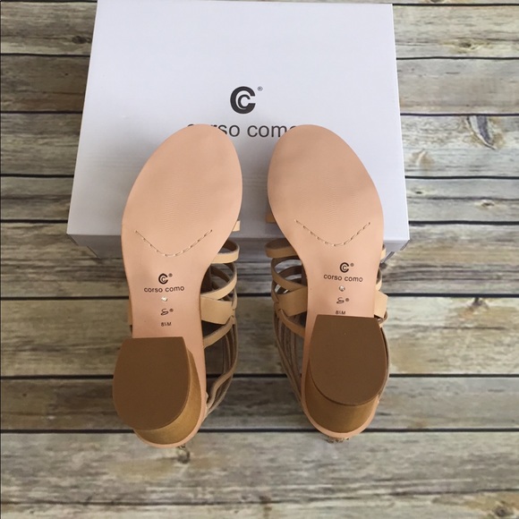 NIB Corso Como strappy leather sandals - Picture 6 of 6