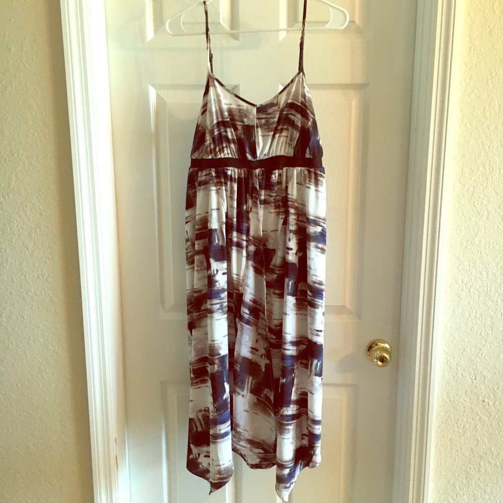 Vera wang abstract dress