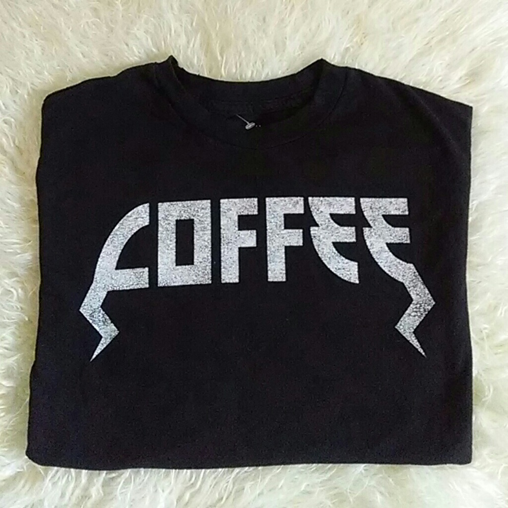 COFFEE T-Shirt 100% Cotton Size S