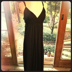 Standard James Perse Black Cotton Maxi Size L