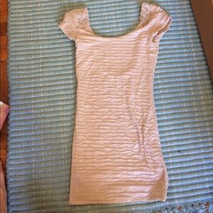 Beautiful silver embroidered Free People dress