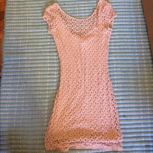 Beige knit Free People dress