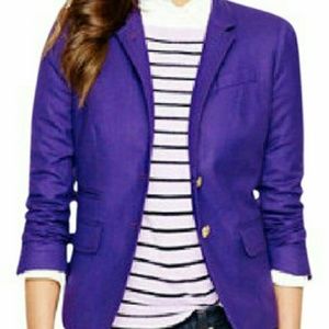 New With Tags J. Crew Wool Schoolboy Blazer