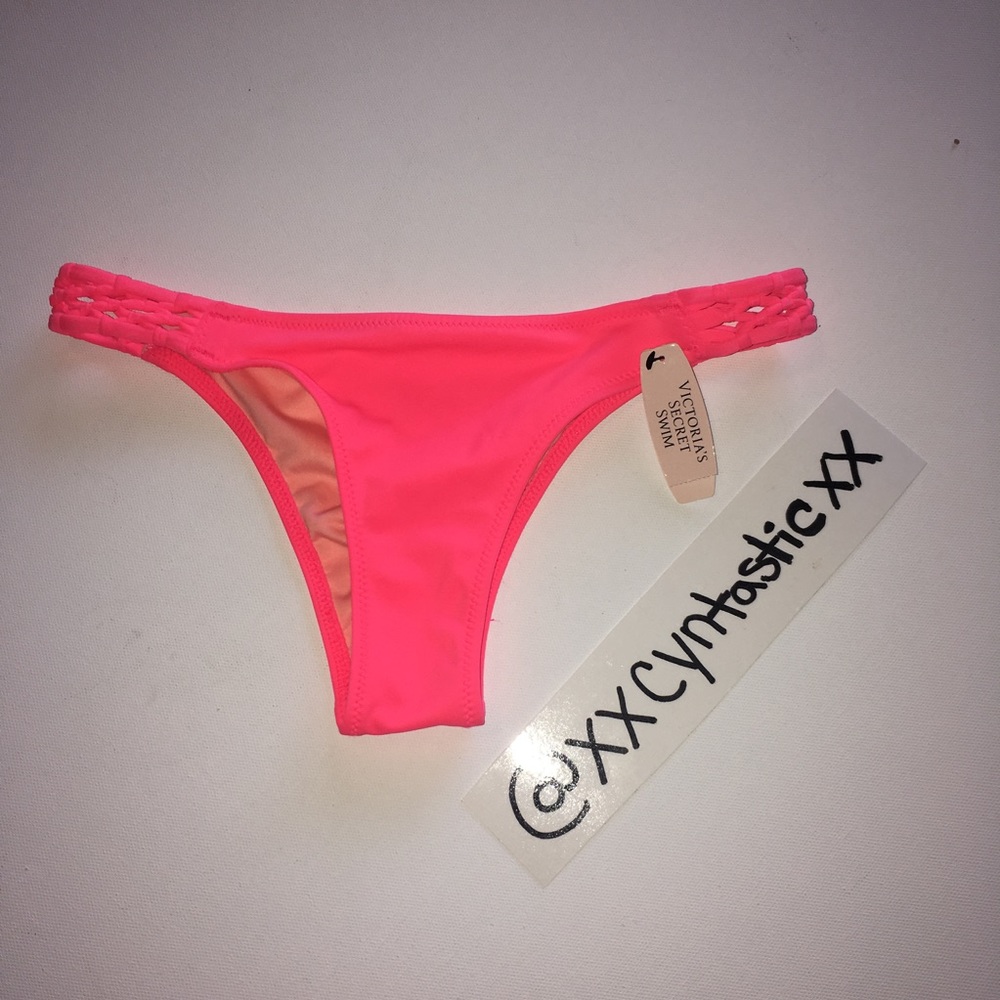 * Victoria's Secret swim the macrame itsy pink xs