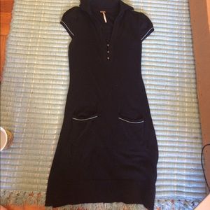 Black knit Free People dress